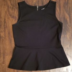 Peplum Ann Taylor Loft Top